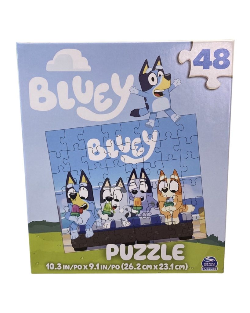 BLUEY FAMILY PUZZLE Busy Beez Toy Box