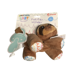 Huggy Huggables Pacifier Holder - Sloth