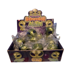 Mini Squishy Green Alien